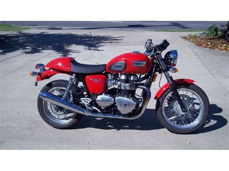 Condition sterling, virginia, united states. 2012 Triumph Thruxton - Diablo Red for sale on 2040motos
