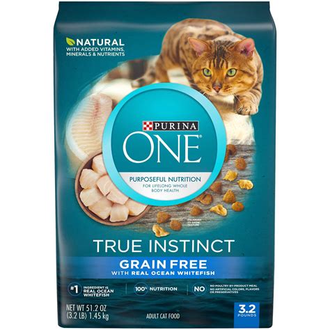 Available in bags and cans, and a wide range of formulas, purina one makes it easy to give your cat the nutrients they need and the flavors they love. Purina Instinct Natural Grain Free Whitefish in 2020 | Wet ...