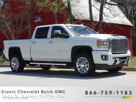 2019 Summit White Gmc Sierra 2500hd Denali Crew Cab 4wd 132743260