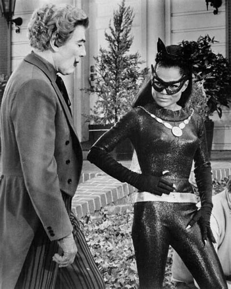 Batman 1966 Tv Series Cesar Romero And Eartha Kitt As Joker And Catwoman 8x10 Photo Moviemarket