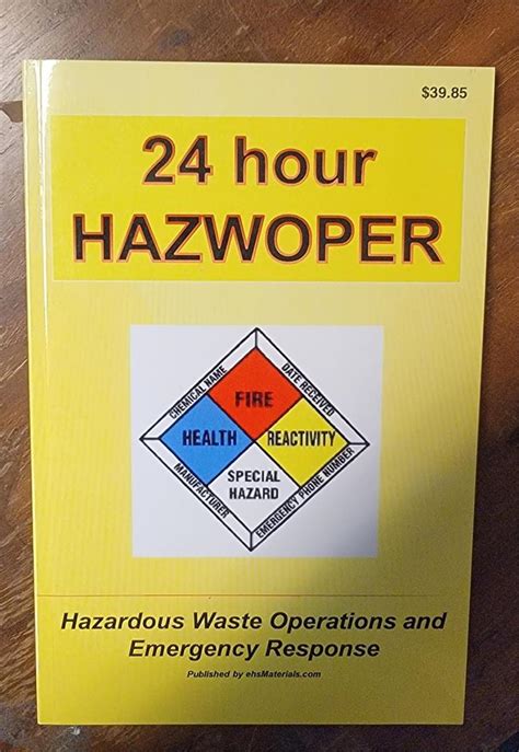 OSHA 24 Hr HAZWOPER 1 Book 12 95