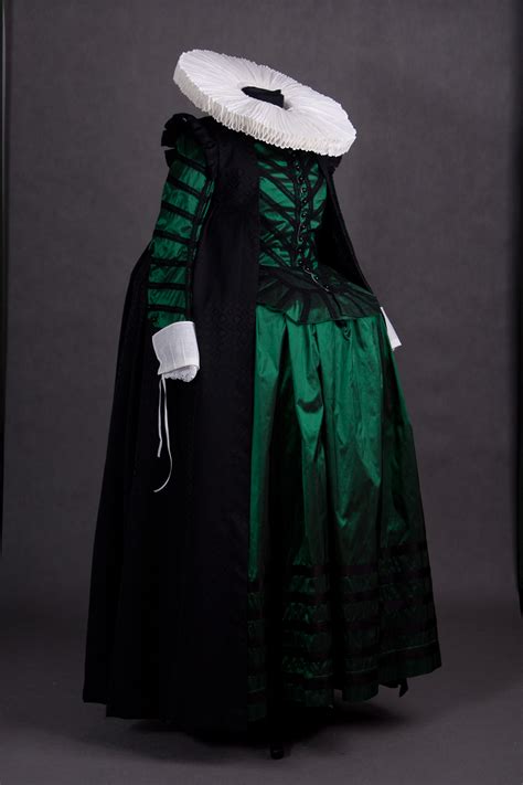 Early 17th Century Dutch Gown Historical Costumes Vintage Tailoring