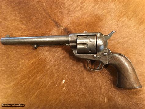 Antique Colt Saa 45 7 12 Made 1877 For Sale