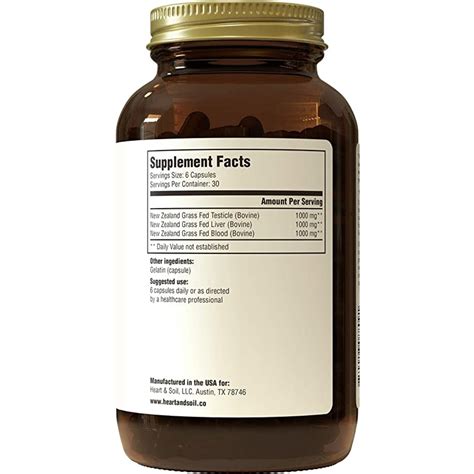 Heart and Soil Whole Package - 180 caps (Heart & Soil) - Natures Medicinary