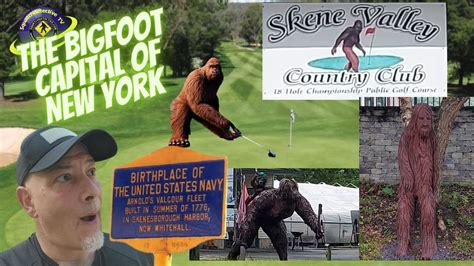 The Bigfoot Capital Of New York Visiting Whitehall Youtube