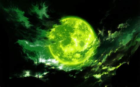 Зеленая Луна Фото Telegraph