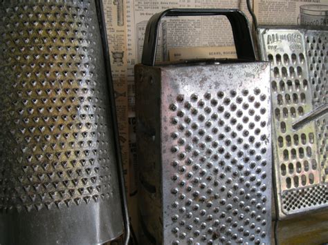 Would Be Funky Gather Up Our Vintage Cheese Graters For Display