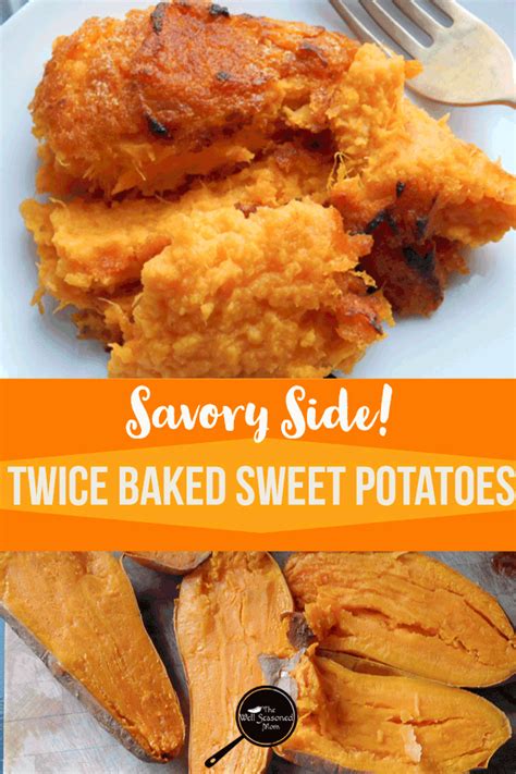 The sauce is just a simple combination of. Creamy, savory, crispy Twice Baked Sweet Potatoes are an ...