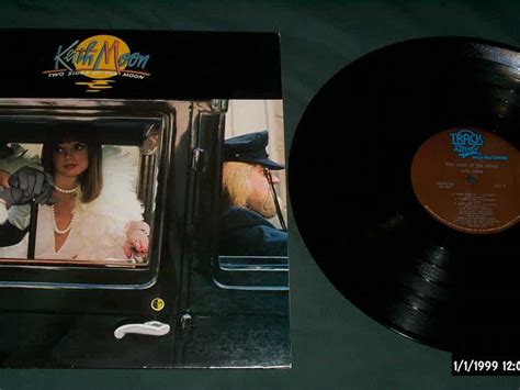 Keith Moonthe Who Two Sides Of The Moon Lp Nm Brown Track Label
