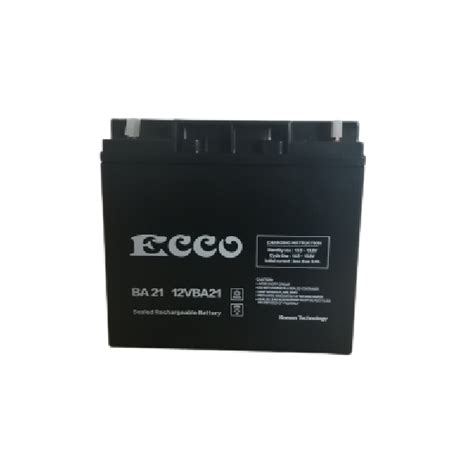 Ecco Ba21 12v Sealed Lead Acid Rechargeable Battery Buy Online In