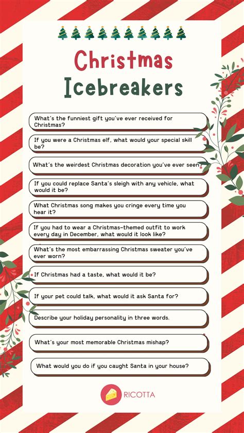 25 Christmas Icebreaker Questions For Your Next Party