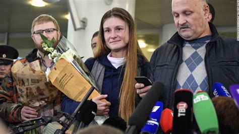 Maria Butina Back In Russia Says She Was Pressured To Plead Guilty