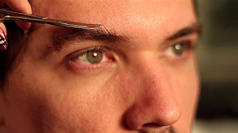 Men Getting Eyebrows Done