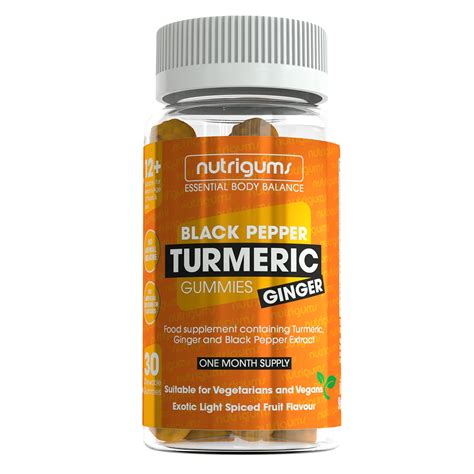 Buy GUMS Turmeric Ginger Black Pepper Extract 30 Lightly Spiced