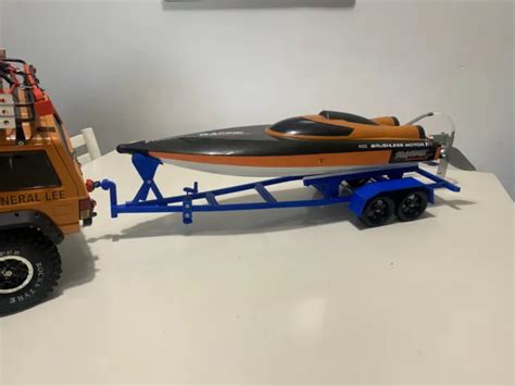 Sale Rc Boat Trailer 110 3d Printed Color Blue 110th Scale 12000