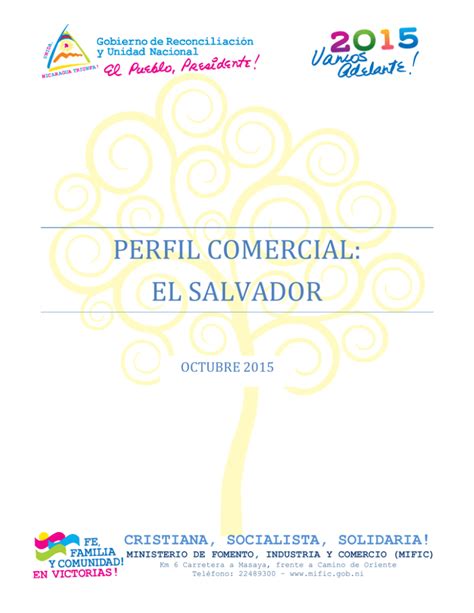 Perfil Comercial El Salvador