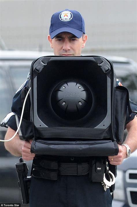 Police To Roll Out Sonic Cannons At This Weekends G20 Protests