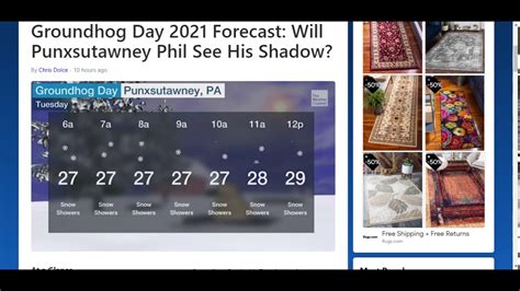 Groundhog Day Forecast Will Punxsutawney Phil See His Shadow