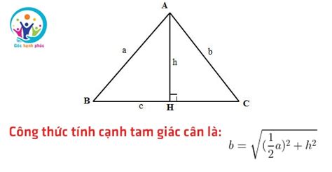 Tìm hiểu tính cạnh đáy tam giác cân và cách tính toán