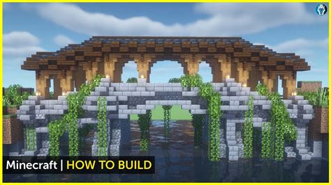 Minecraft How To Build A Bridge Tutorial Youtube