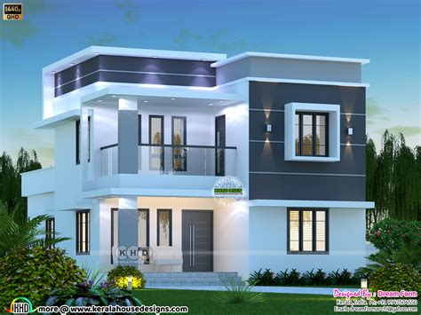 4 Bedrooms 2120 Sq Ft Modern Home Design Kerala Home Design And