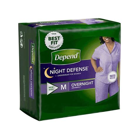Depend Night Defense Incontinence Underwear For Women Adult Diapers