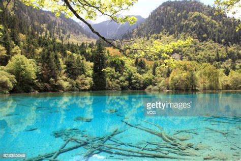 Jiuzhai Valley Photos And Premium High Res Pictures Getty Images