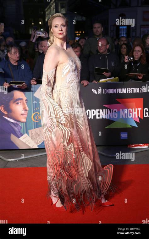 Gwendoline Christie Attends The Personal History Of David Copperfield European Premiere And