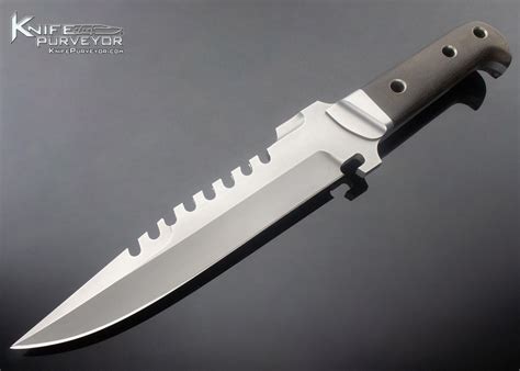 D E Casey Custom Knife Tactical Fixed Blade Knife Purveyor