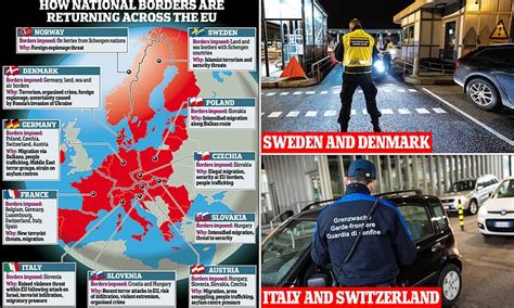 The Shattering Of Schengen The Map That Reveals How Eleven Countries