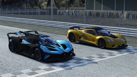 Bugatti Bolide Vs Hennessey Venom F5 부가티 볼리드 Vs 헤네시 베놈 Youtube