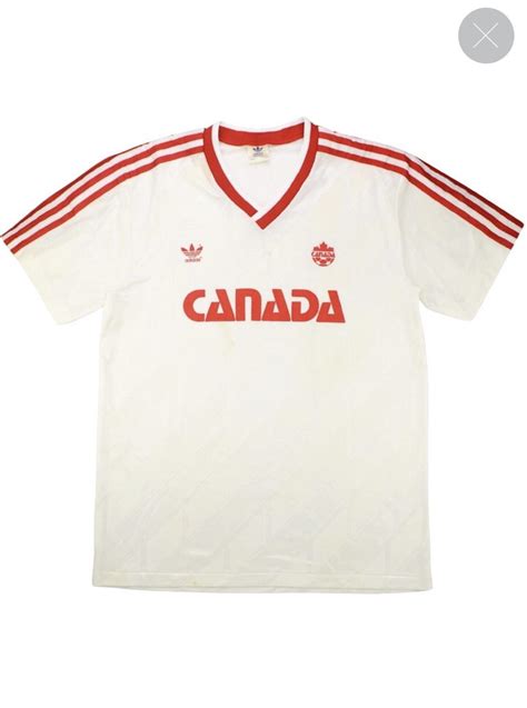 On the back, the jersey numbers have the canada soccer logo embedded. Can anyone help me find this Canada soccer jersey? It's ...