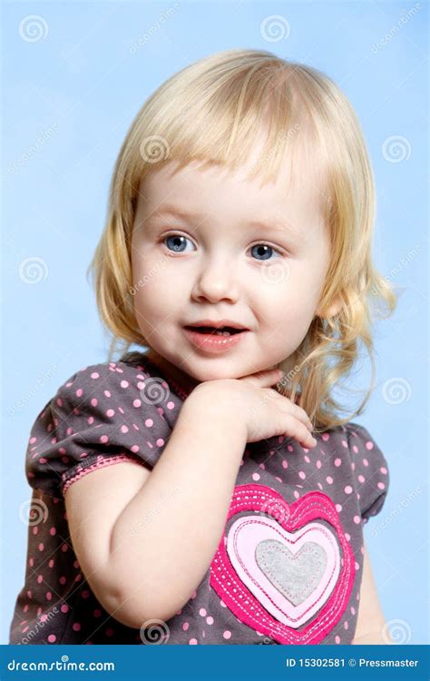 Adorable Child Stock Image Image Of Beauty Cheerful 15302581
