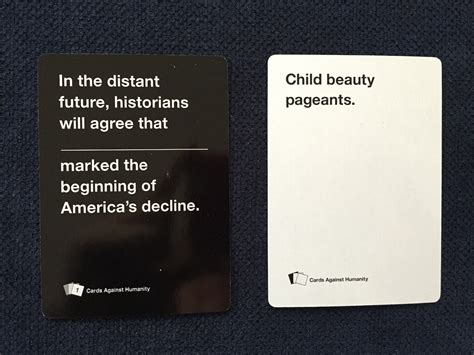 Feminists Play Cards Against Humanity And Lets Just Say The