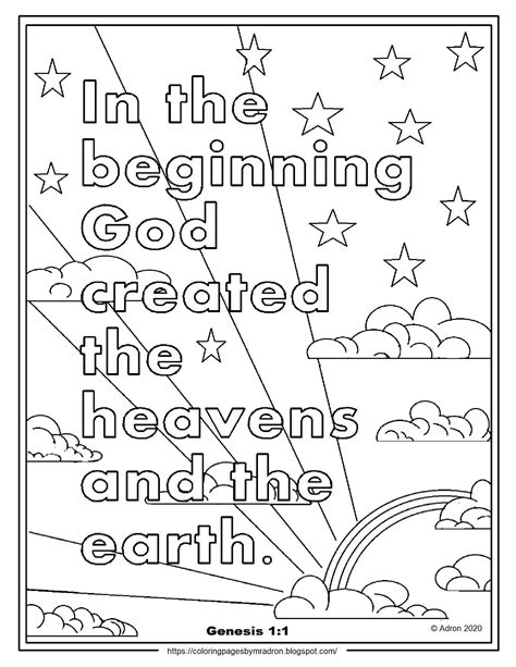 Coloring Pages For Kids By Mr Adron Free Genesis 11 Print And Color
