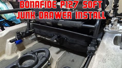 Bonafide P127 Under Seat Soft Junk Drawer Install Youtube