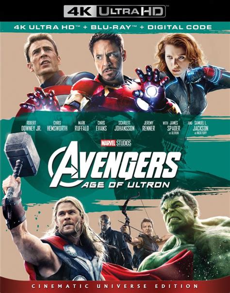 Avengers Age Of Ultron Includes Digital Copy 4k Ultra Hd Blu Ray