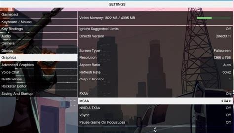 Best Graphics Settings For Gta V To Fix Lag And Boost Fps