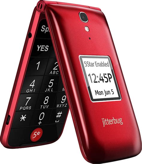 Questions And Answers Lively Flip Prepaid Cell Phone For Seniors Red
