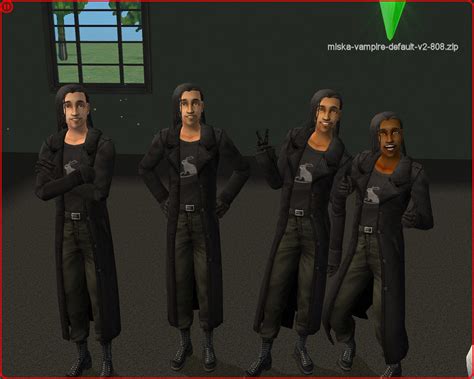 Mod The Sims Vampire Default Skin Replacement V2