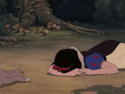 Snow Dwarfs Seven Disney Screencaps Bunny Crying