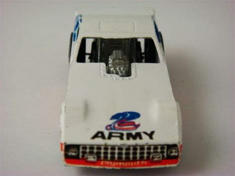 1979 Hot Wheels Army Funny Car Blackwall White 1813008053