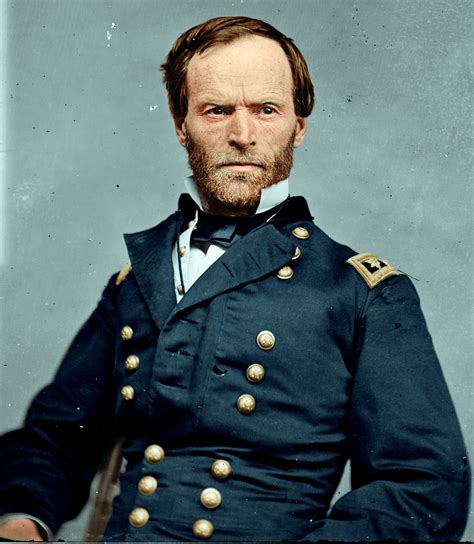 William Tecumseh Sherman Colorization