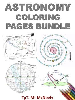 Astronomy Coloring Pages Bundle By Mr McNeely TPT