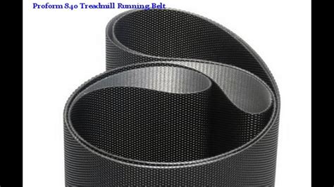 Proform 840 Treadmill Running Belt Youtube