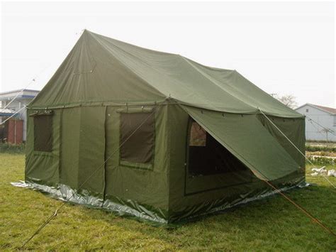 China Single Layer Waterproof Canvas Army Tents China Army Tents Tents