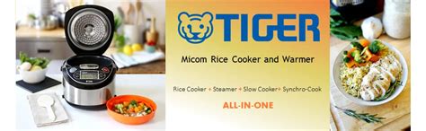 Amazon Com Tiger Jax T U K Cup Uncooked Micom Rice Cooker With