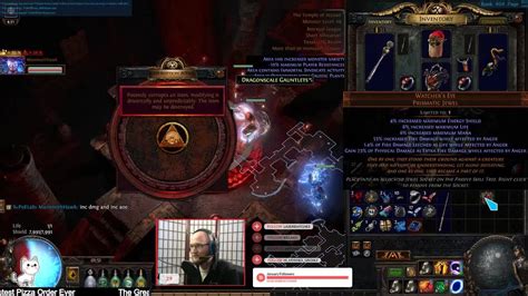 Double Corrupting A Triple Anger Watchers Eye 165 Ex Pathofexile
