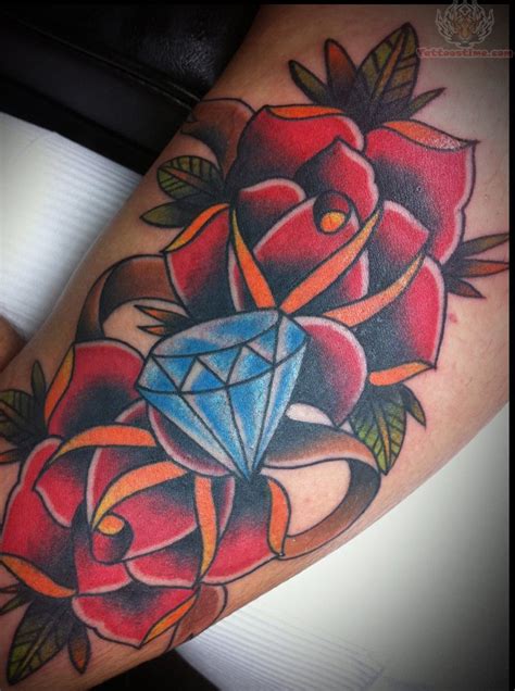 55 Latest Diamond Tattoos And Meanings