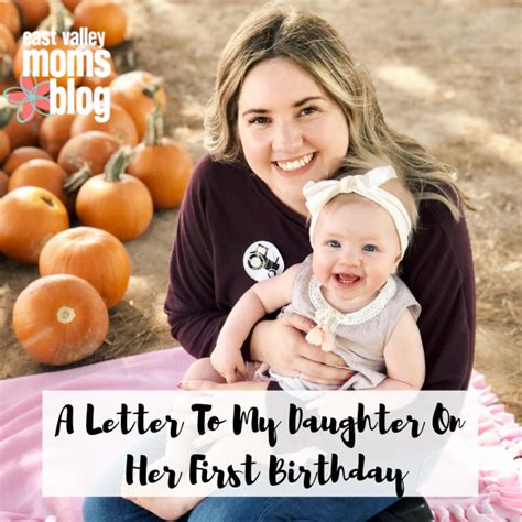 a letter to my daughter on her first birthday